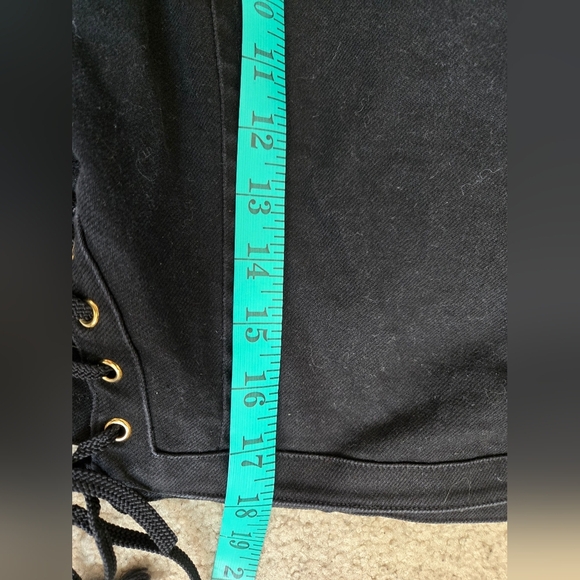 REISS 1971 Black Denim Fittwd Cropped Jacket. Size Medium - Picture 13 of 13